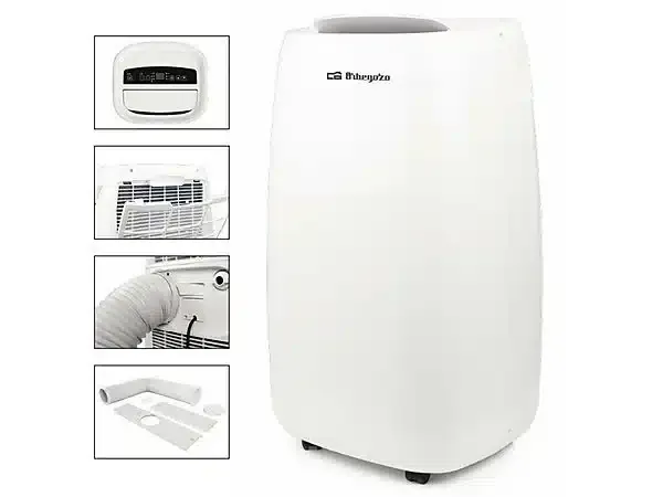 Aire acondicionado portátil – 2250 fg/h, 1050 W, 3 Niveles, Deshumidificación, Blanco - Imagen 4