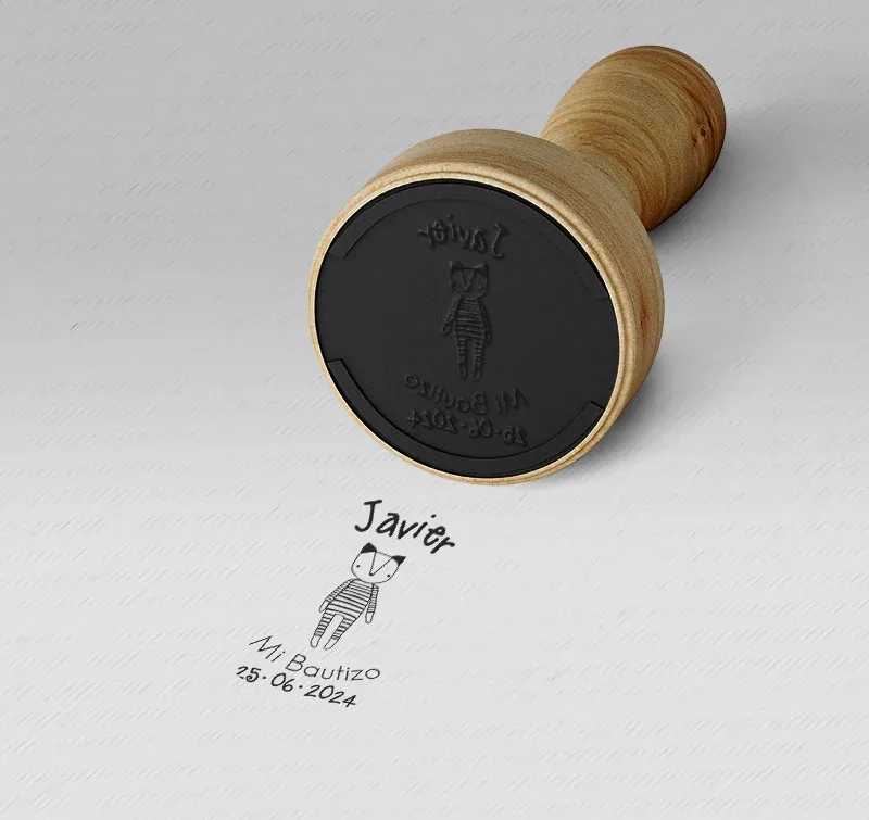 Sellos Personalizados de Bautizo - Imagen 3